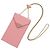 Borsa a spalla in pelle Saffiano Prada Rosa