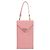 Borsa a spalla in pelle Saffiano Prada Rosa - vista 2