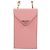 Borsa a spalla in pelle Saffiano Prada Rosa - vista 3