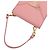 Borsa a spalla in pelle Saffiano Prada Rosa - vista 5