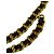 Chanel Cambon Chain Leder Gürtel Schwarz Golden - Ansicht 3