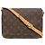 Musette Tango Schultertasche von Louis Vuitton Braun