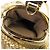 Borsa Spy Fendi in pelle dorata D'oro - vista 7