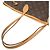 Louis Vuitton Neverfull GM Monogram Tote Bag Braun - Ansicht 5