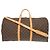 Borsa Keepall Bandoulière 60 Monogram Louis Vuitton Marrone