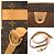 Borsa Keepall Bandoulière 60 Monogram Louis Vuitton Marrone - vista 10