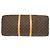 Borsa Keepall Bandoulière 60 Monogram Louis Vuitton Marrone - vista 3