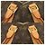Borsa Keepall Bandoulière 60 Monogram Louis Vuitton Marrone - vista 7