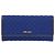Prada 1M1132 Blauer Langer Geldbeutel