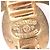Chanel CC Bottone Clip-On in metallo D'oro - vista 4