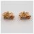 Chanel CC Bottone Clip-On in metallo D'oro - vista 5
