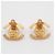 Chanel CC Bottone Clip-On in metallo D'oro - vista 6
