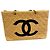 Chanel Cambon Canvas Tote Schwarz Kamel