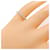 Anello a fascia micro pavé Harry Winston  - vista 5