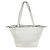 Prada Vintage Tote aus Leder Weiß - Ansicht 2