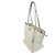 Prada Vintage Tote aus Leder Weiß - Ansicht 3