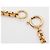 Pendente Chanel Vintage CC Heart Long in metallo XL D'oro - vista 5