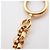 Pendente Chanel Vintage CC Heart Long in metallo XL D'oro - vista 6