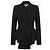 Alexander McQueen Black Peplum Wool Jacket