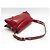 NUOVO BORSO A MANO GIVENCHY P'TIT VOYOU IN PELLE LUCIDA ROSSA Rosso - vista 6