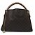 SAC A MAIN LOUIS VUITTON ARTSY MM EN TOILE MONOGRAM M40249 TOTE HAND BAG Marron