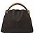 SAC A MAIN LOUIS VUITTON ARTSY MM EN TOILE MONOGRAM M40249 TOTE HAND BAG Marron - vue 2