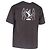 Camiseta de algodão marrom estampada lavada Louis Vuitton Vermelho - vista 3