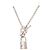 Hermès Collana Pendente Cadenas Kelly in Argento Sterling Hermes