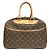 Borsa a mano Monogram Deauville Louis Vuitton Marrone