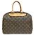 Borsa a mano Monogram Deauville Louis Vuitton Marrone - vista 2