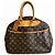 Borsa a mano Monogram Deauville Louis Vuitton Marrone