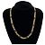 Collana Christian Dior D'oro Metallico - vista 2