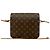 Borsa a Spalla Cartouchiere Monogram Louis Vuitton Marrone - vista 4