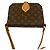 Borsa a Spalla Cartouchiere Monogram Louis Vuitton Marrone - vista 5
