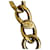 Collana Coco Mark di Chanel D'oro Metallico  - vista 3