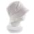 Cappello bucket in cotone ricamato con logo Prada Bianco - vista 2