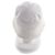 Cappello bucket in cotone ricamato con logo Prada Bianco - vista 3