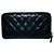 Chanel Matelasse Lambskin Long Wallet Black - view 2