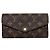 Portafoglio Lungo Monogramma Sarah di Louis Vuitton Rosa