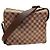 Borsa a Spalla Naviglio Damier Louis Vuitton Marrone