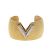 Bracciale Cuff Essential V Colorama di Louis Vuitton D'oro