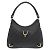Borsa a Spalla Guccissima Abbey di Gucci Nero