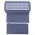 Hermès Passant Lang Wallet aus Epsom-Leder Blau - Ansicht 4