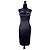 Schwarzes Moschino Jeans Kleid mit Pailletten-Schleife