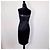 Schwarzes Moschino Jeans Kleid mit Pailletten-Schleife - Ansicht 2