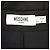 Schwarzes Moschino Jeans Kleid mit Pailletten-Schleife - Ansicht 3
