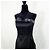Schwarzes Moschino Jeans Kleid mit Pailletten-Schleife - Ansicht 4
