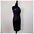 Schwarzes Moschino Jeans Kleid mit Pailletten-Schleife - Ansicht 5