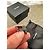 Spilla Saint Laurent Strass Nera Acciaio Nero - vista 6