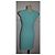 Vestido ajustado Versace Jeans Couture turquesa - vista 4